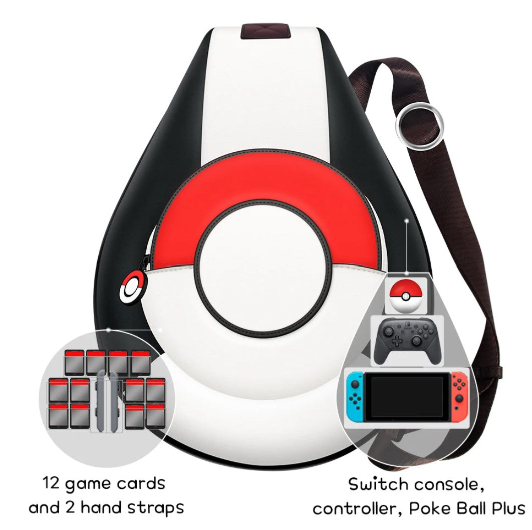 Pokemon Switch Bag for Nintendo Switch Portable Cross Bag