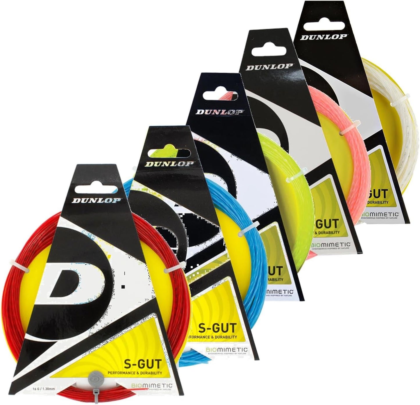 Dunlop Sports S Gut Tennis String Set